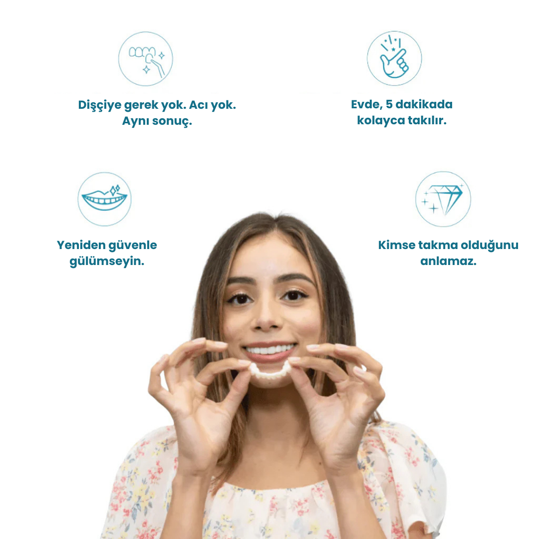 Glowdent™ Klipsli Kaplamalar