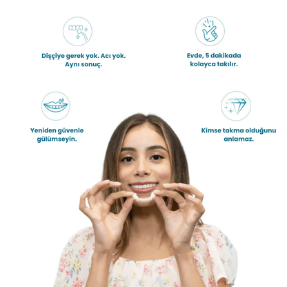 Glowdent™ Klipsli Kaplamalar